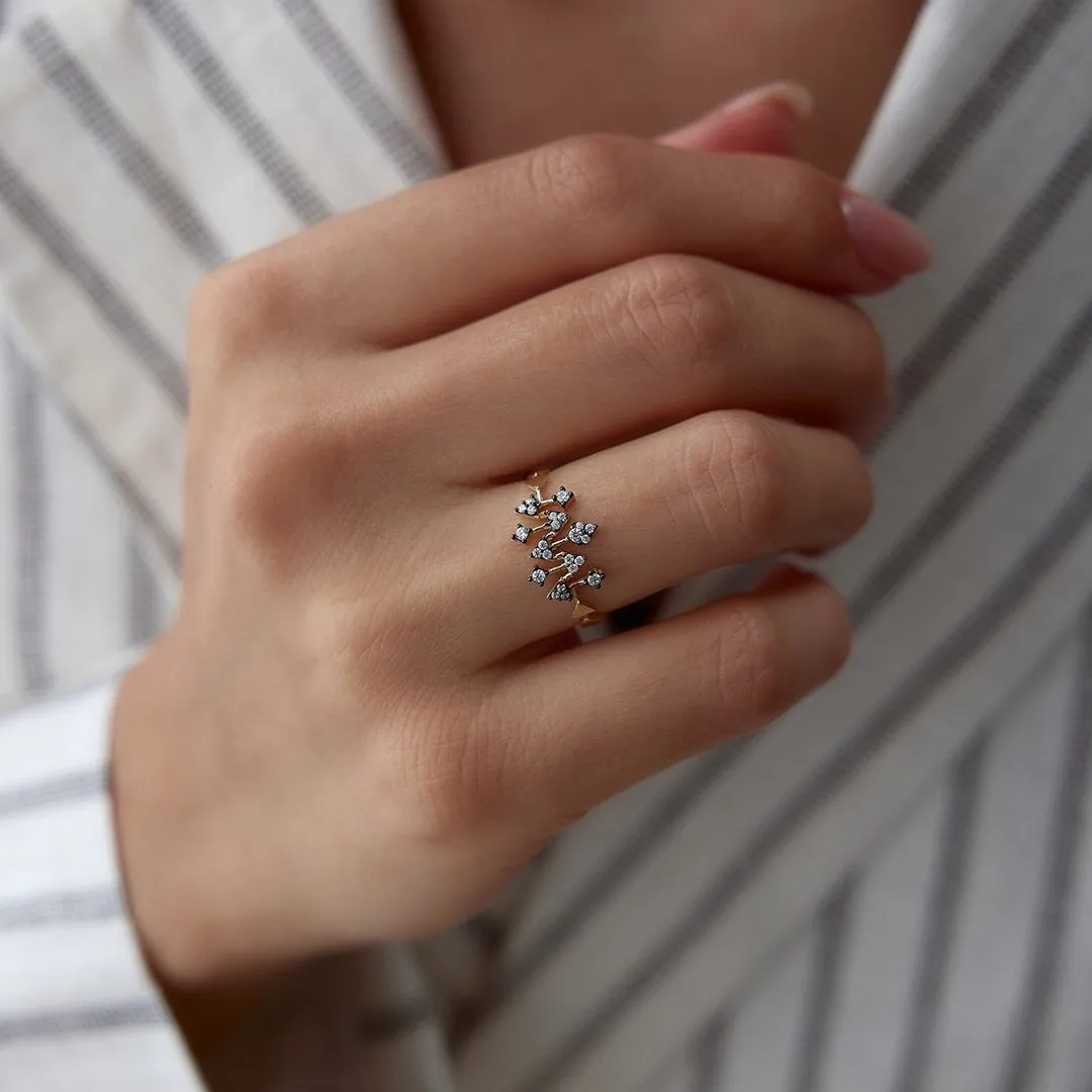 14k Gold Arrow Ring