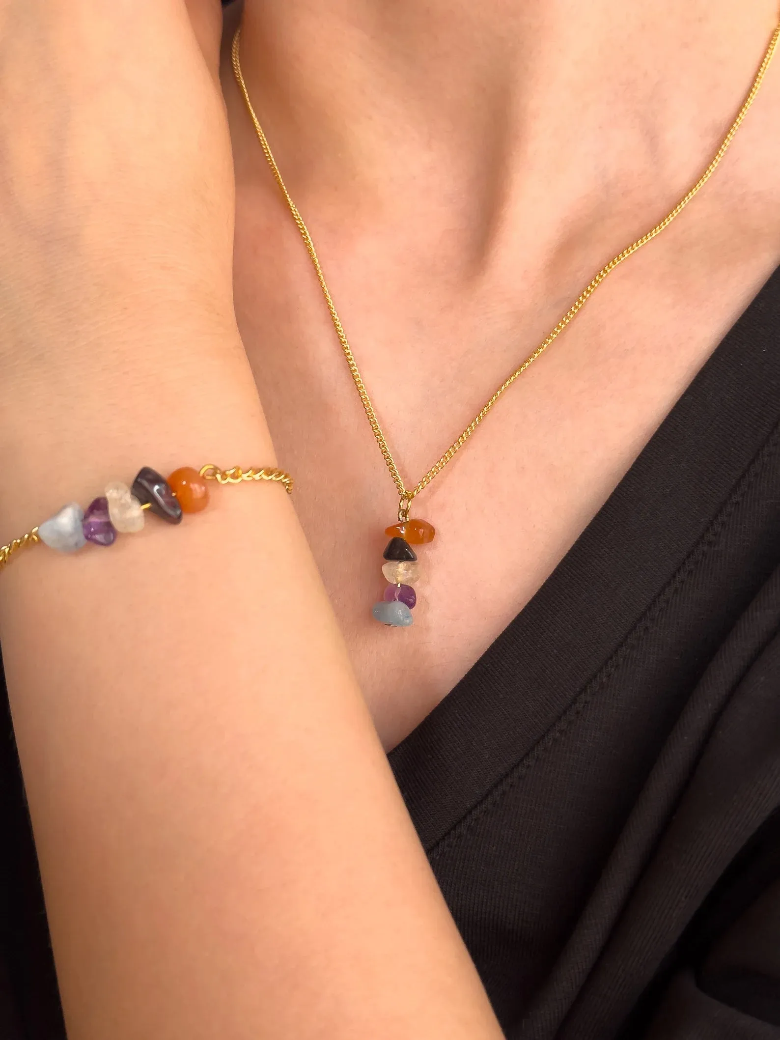 Aries Zodiac Minimalist Necklace