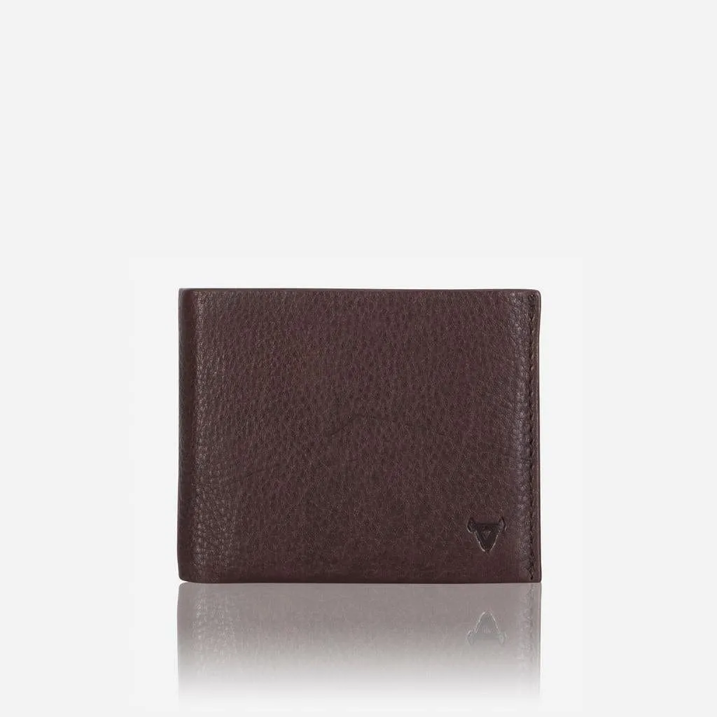 Brando Multi Card, Coin  Noted Leather Wallet,Dark Brown