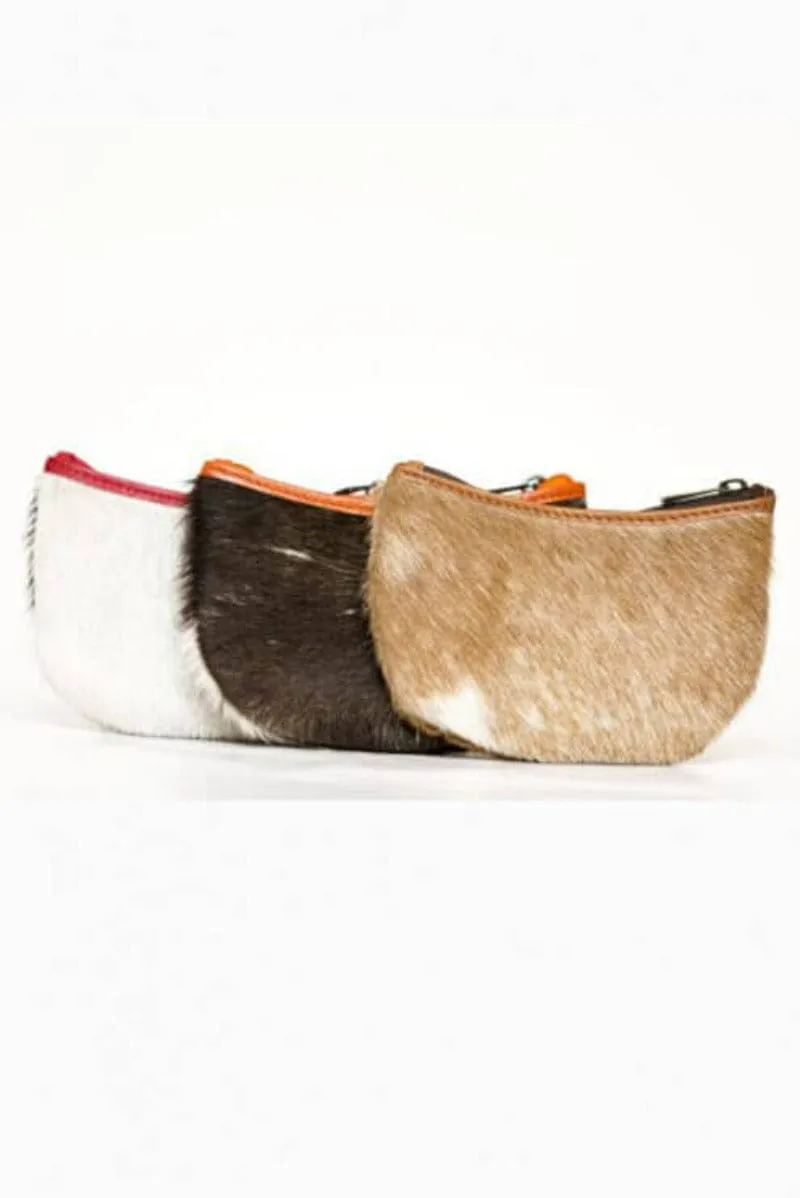 Brazil Cowhide Coin Purse (BRAZILB)
