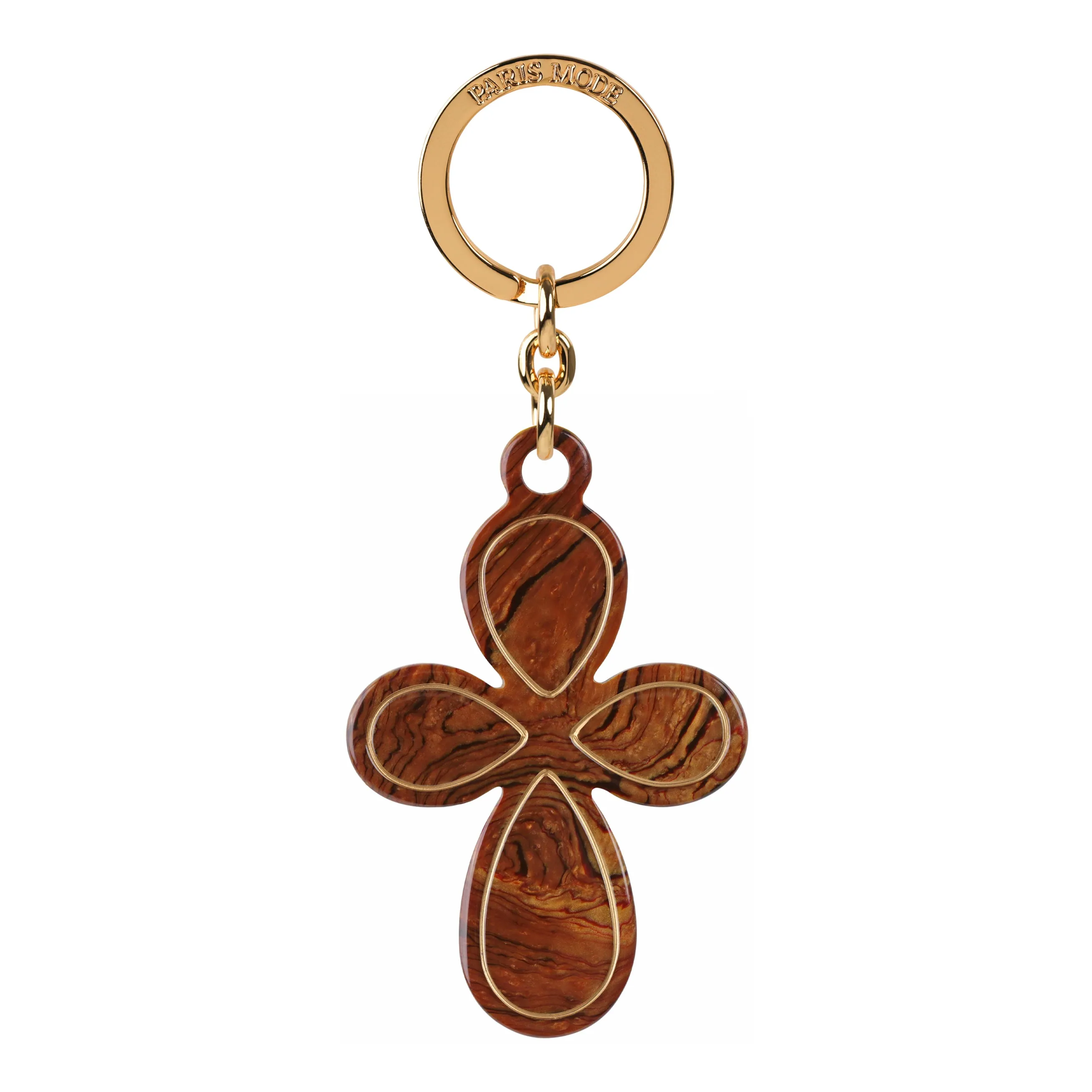 Cross Timber Keyring