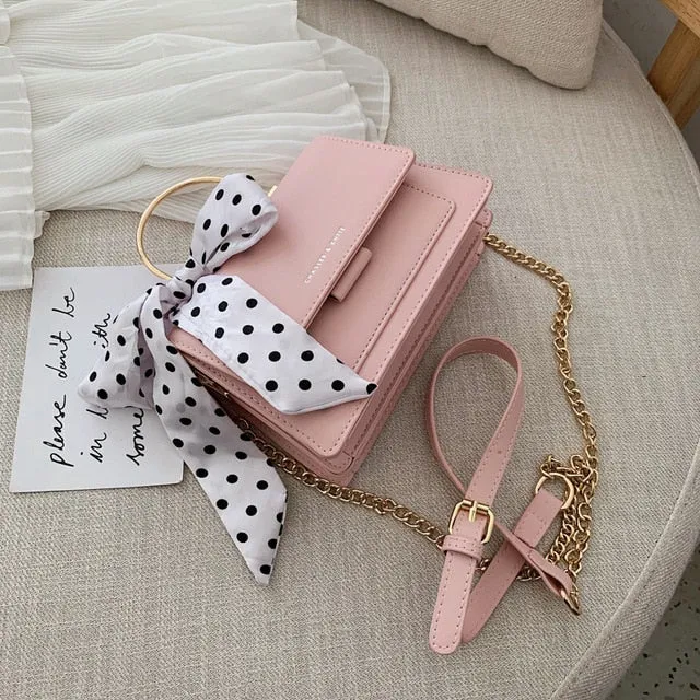 Elegant Ribbon Bow Tote Bag