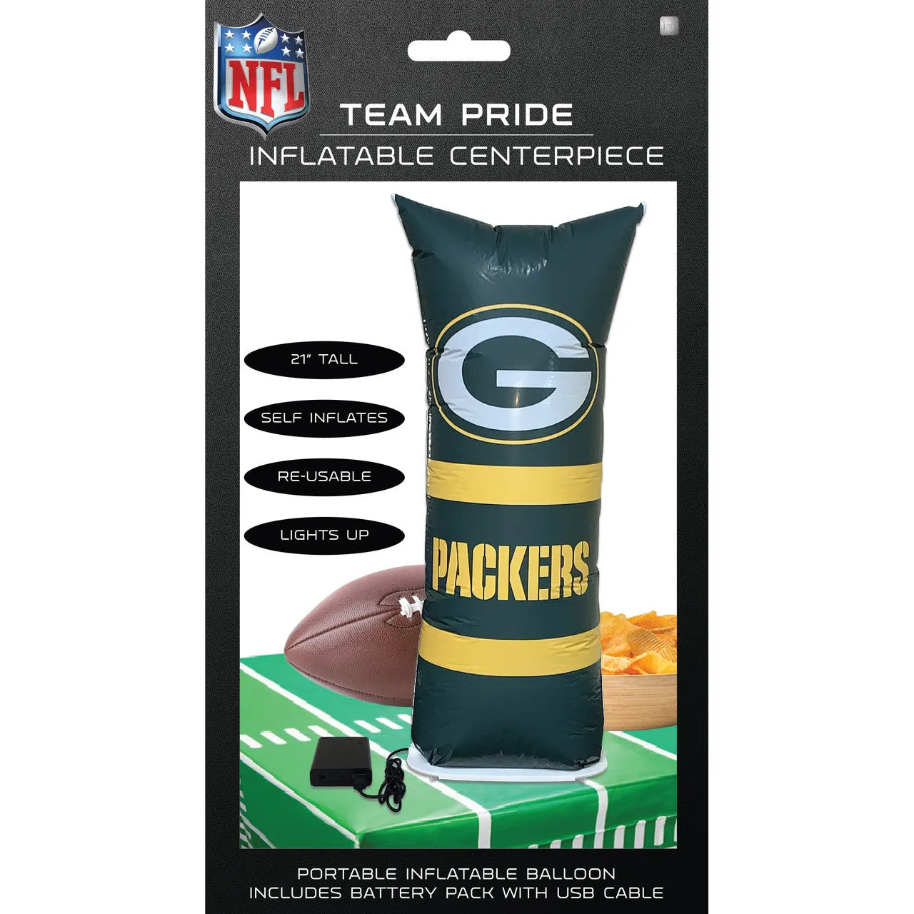 Green Bay Packers Inflatable Centerpiece