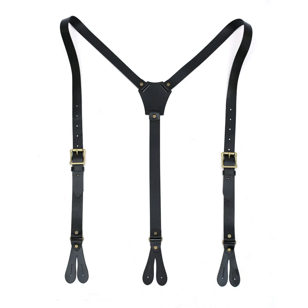 Groomsmen Gift Groomsmen Suspenders for Best Man Gift Grooms Suspenders Wedding Suspenders Genuine Leather Suspenders Wedding Suspenders