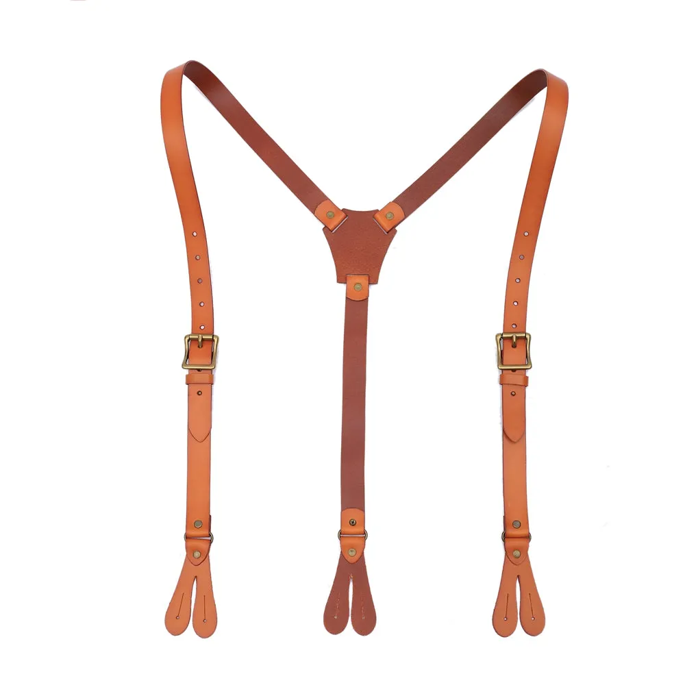 Groomsmen Gift Groomsmen Suspenders for Best Man Gift Grooms Suspenders Wedding Suspenders Genuine Leather Suspenders Wedding Suspenders