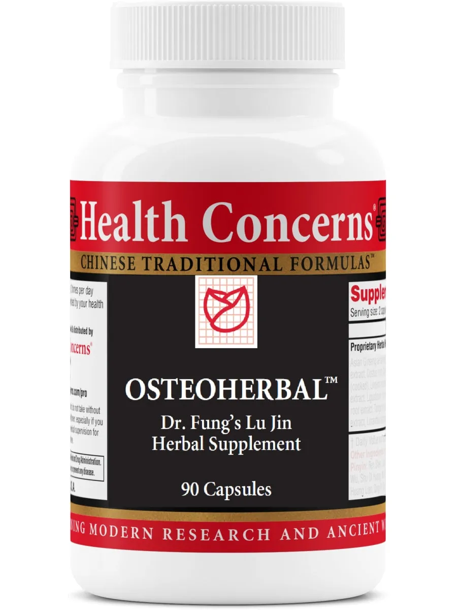 Health Concerns, OsteoHerbal, 90 ct