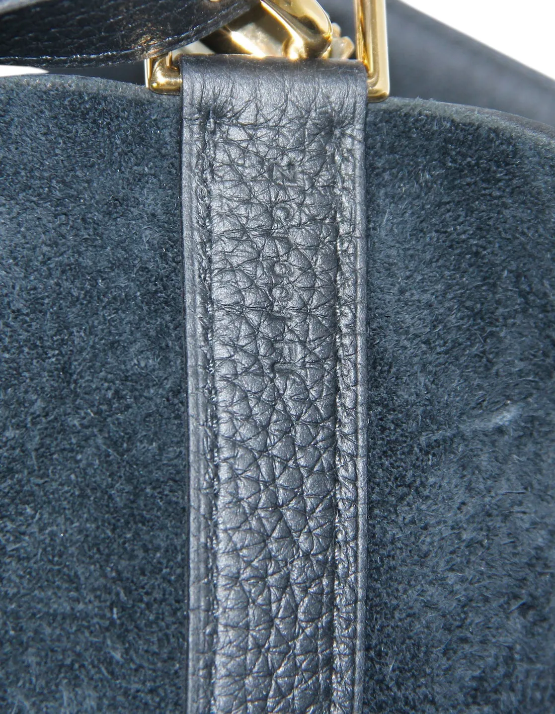 Hermes Black Taurillon Clemence Leather Picotin Lock 26PM Bag