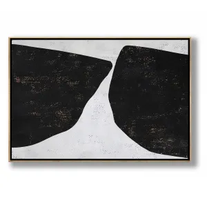 Horizontal Minimalist Geometric Painting H158H