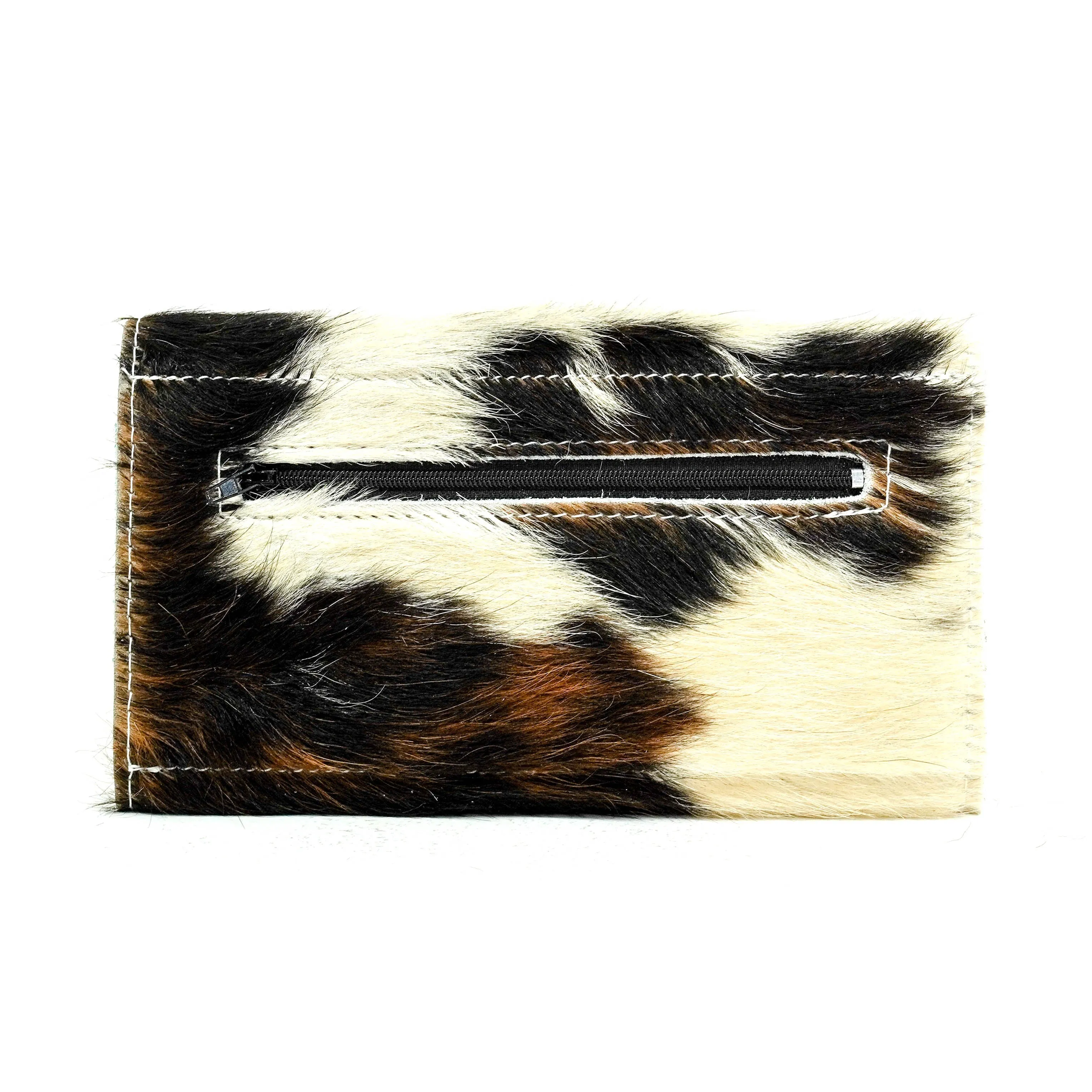 Kacey Wallet - Tricolor w/ Turquoise Wildflower Tool