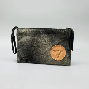 LEATHER WRIST-LET GRAY