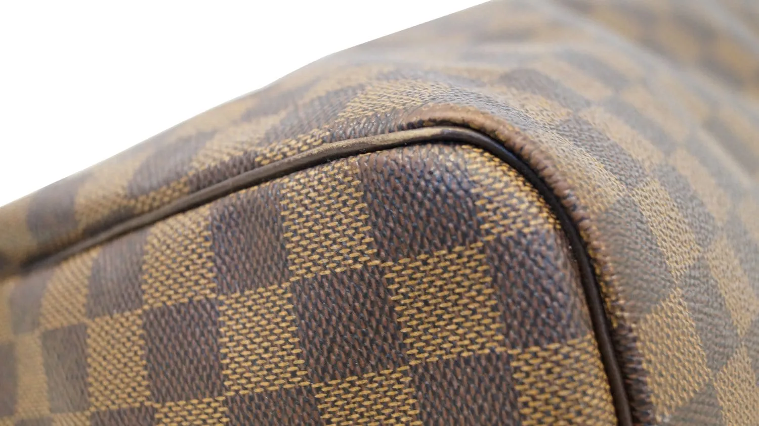 LOUIS VUITTON Damier Ebene Speedy 35 Satchel