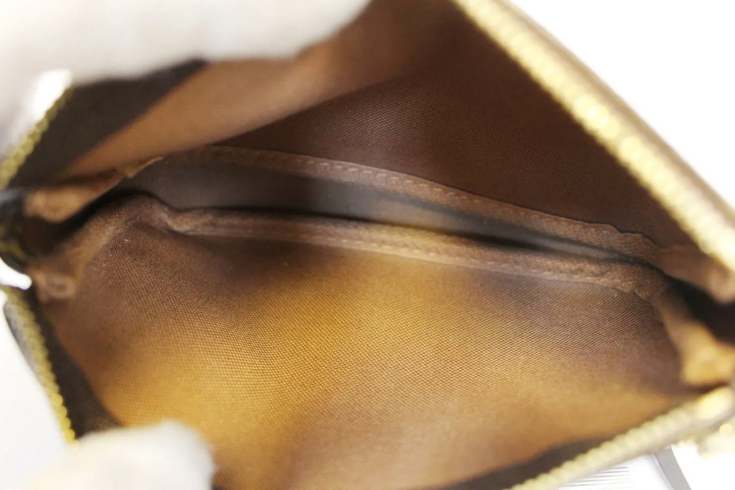 LOUIS VUITTON Monogram Canvas Mini Pochette Accessoires Pouch