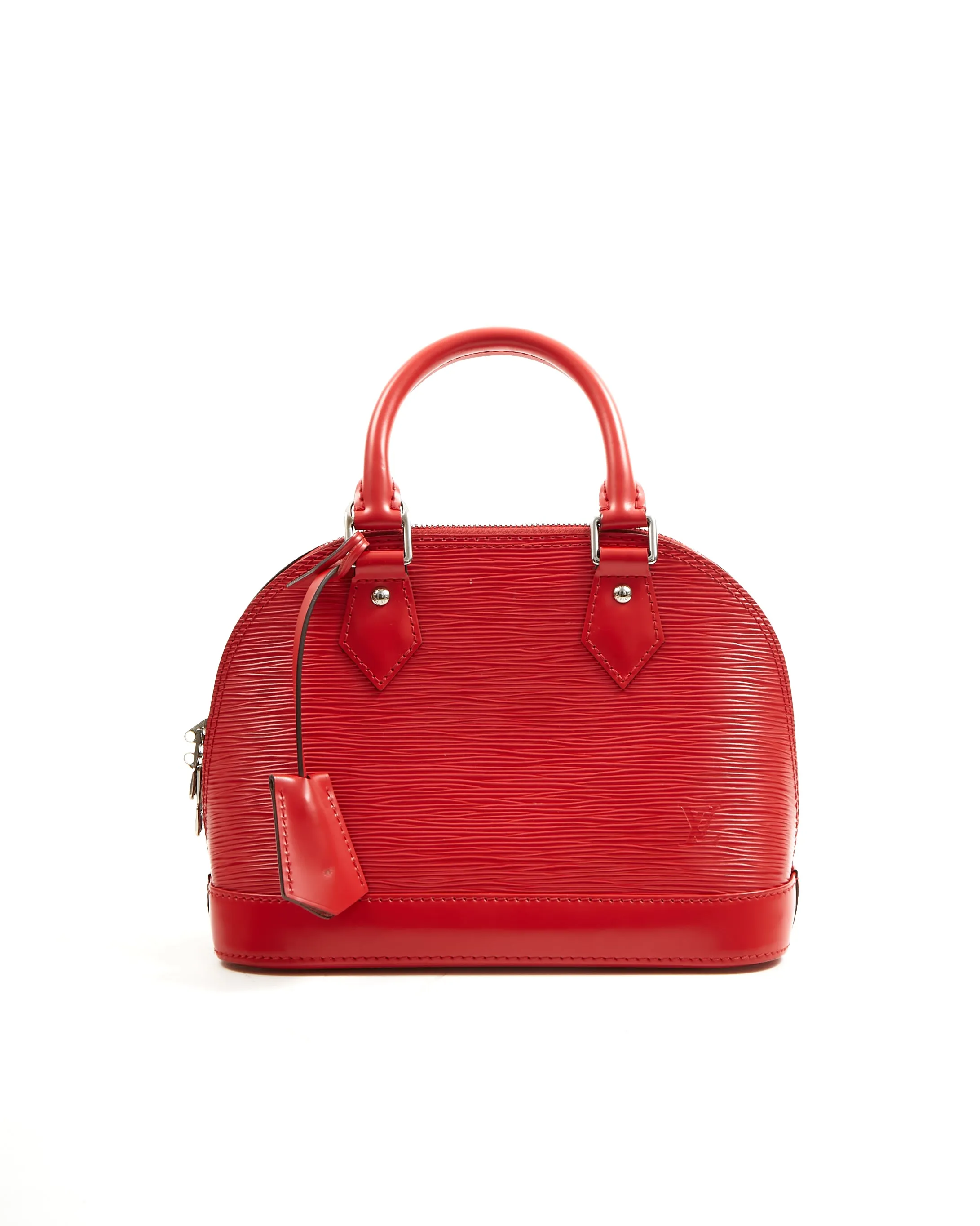 Louis Vuitton Red Epi Alma BB Shoulder Bag