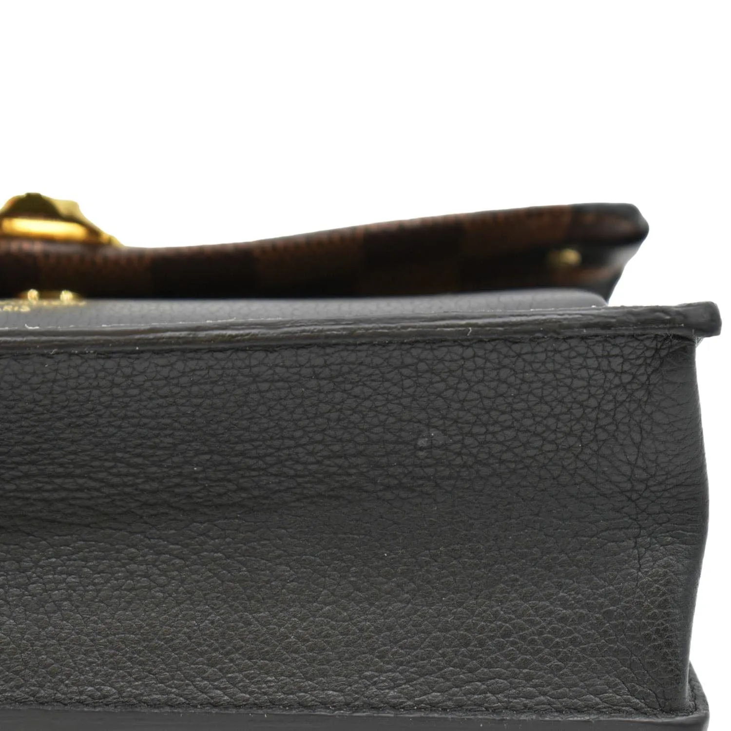 LOUIS VUITTON Vavin PM Damier Ebene Shoulder Bag Brown