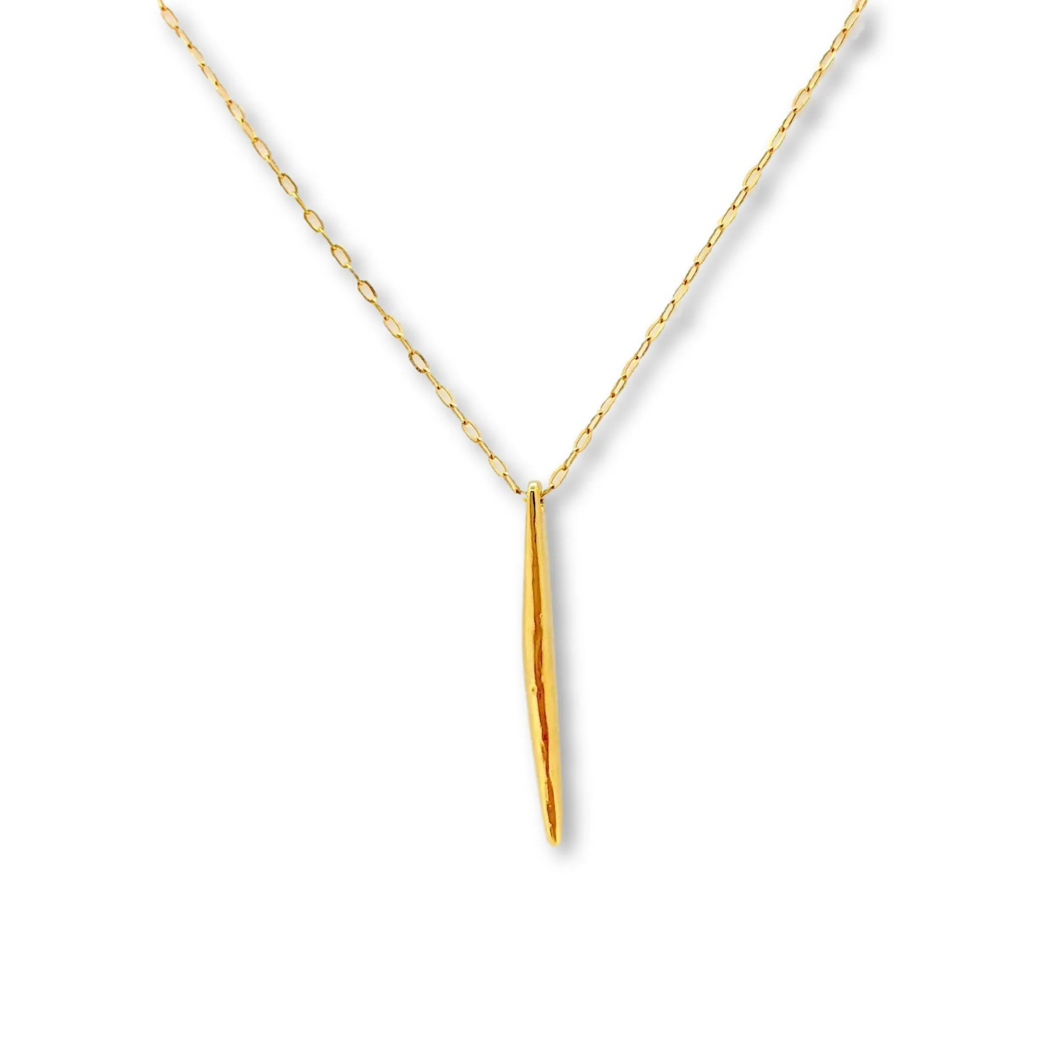 Malia Gold Spike 14K Gold Necklace