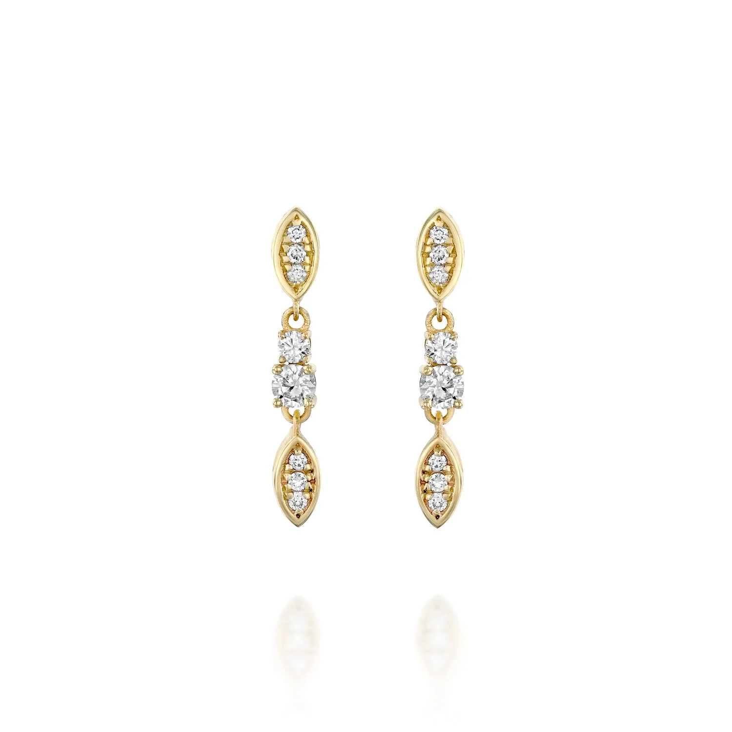 Marquise Dangle Earrings