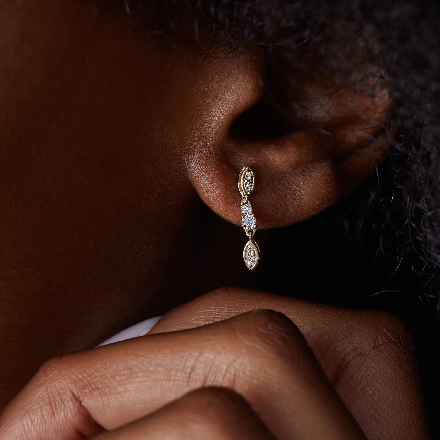 Marquise Dangle Earrings
