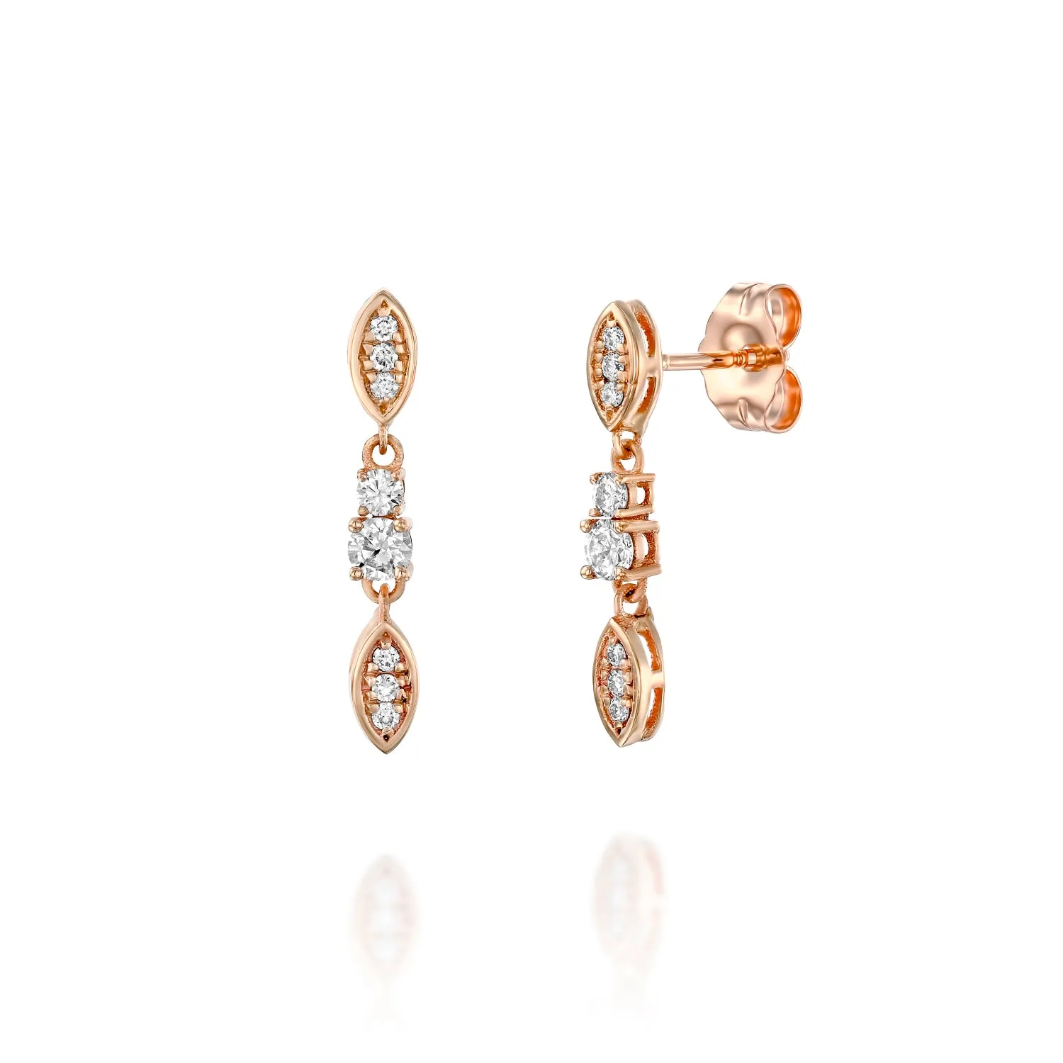 Marquise Dangle Earrings