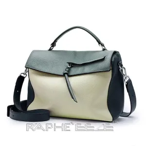 Midi Size Classic Designed Handbag for Woman - Blue Color