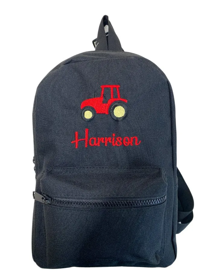 Mini Essential Backpack personalised Tractor Design