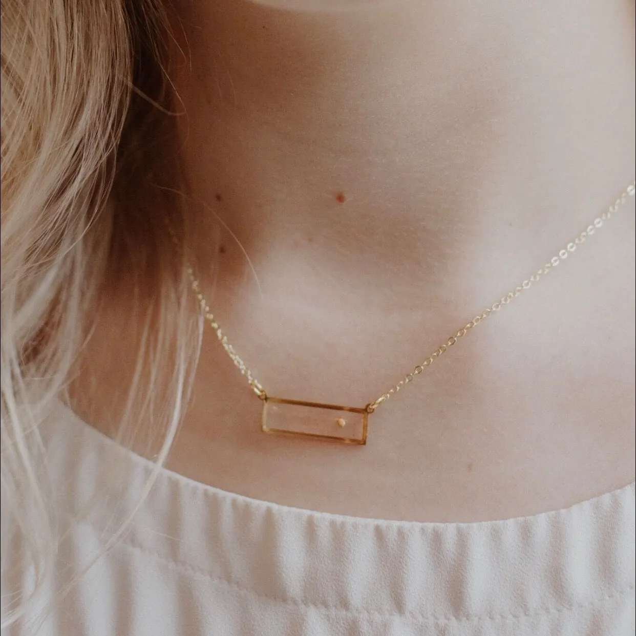 Minimalist Bar Necklace