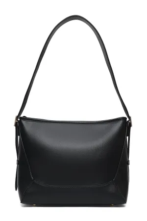 Minimalist Shoulder Bag-Black