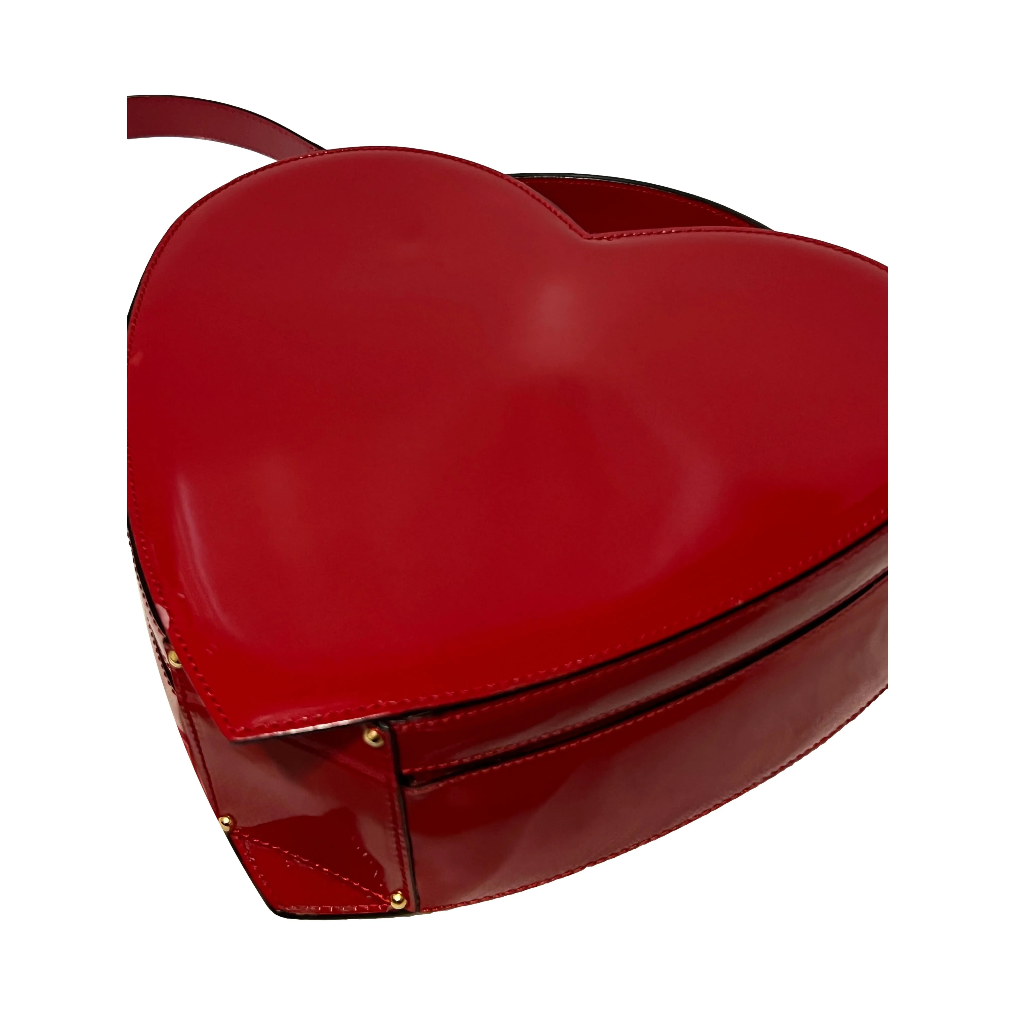 Moshchino Red Heart Nanny Bag