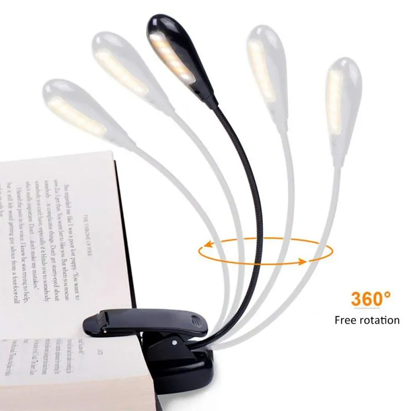 Portable 7 LED Lights Adjustable Lamp