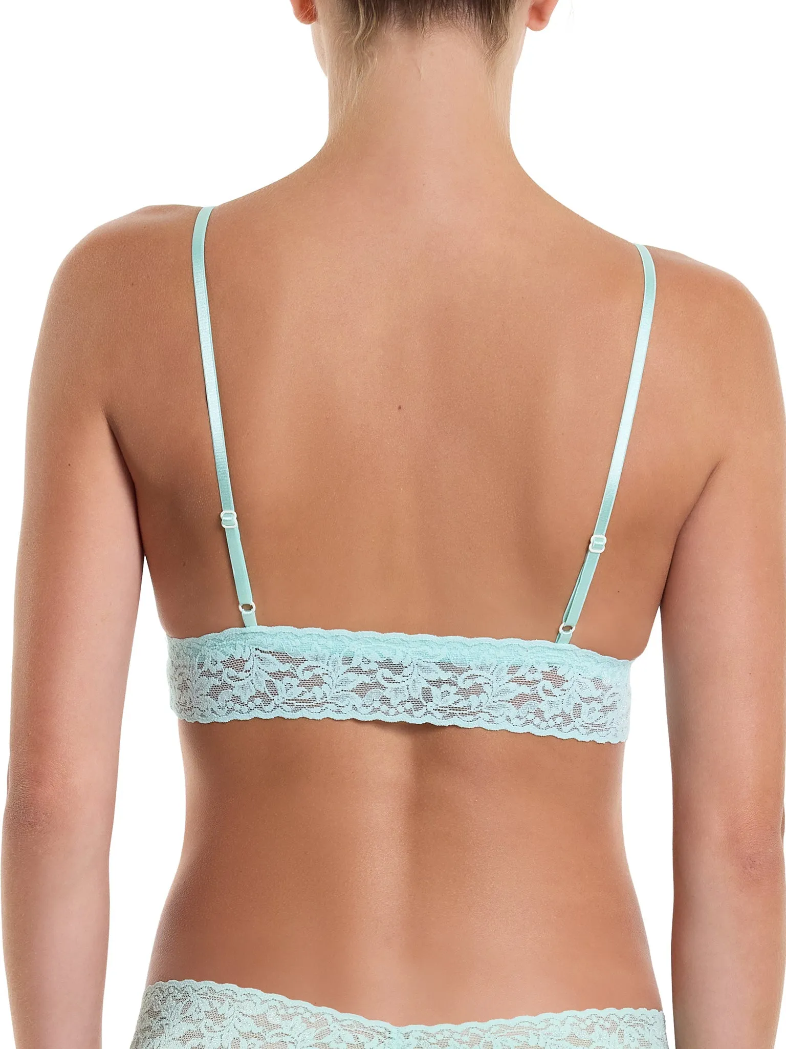 Signature Lace® Padded Triangle Bralette Pistachio Sale
