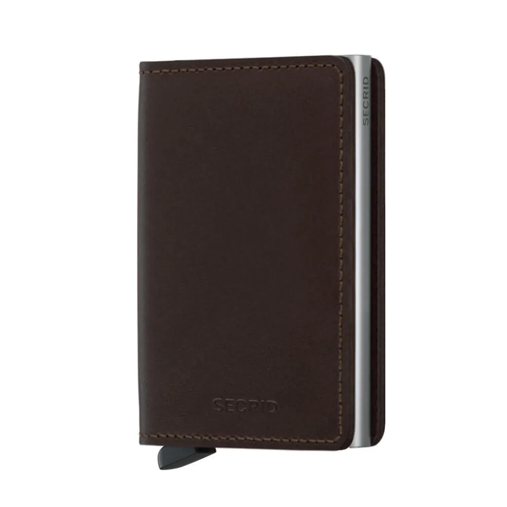 Slimwallet Original - Dark Brown