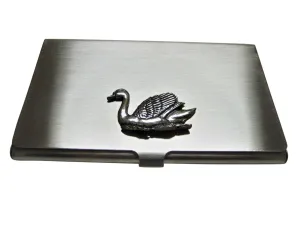Swan Bird Business Card Holder