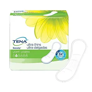 Tena Serenity Ultra Thin Pads, Regular (30/pack)