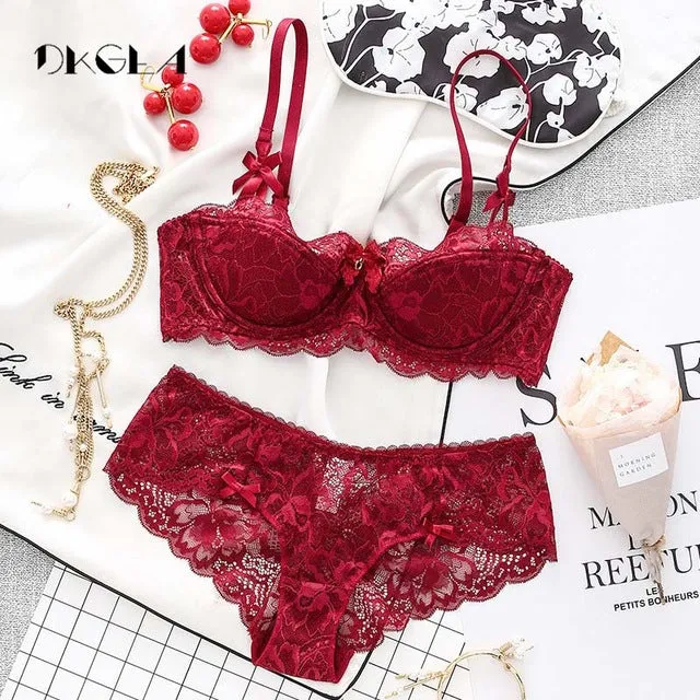 Ultra Thin Bra Set