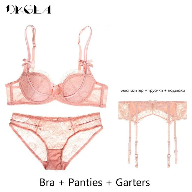 Ultra Thin Bra Set