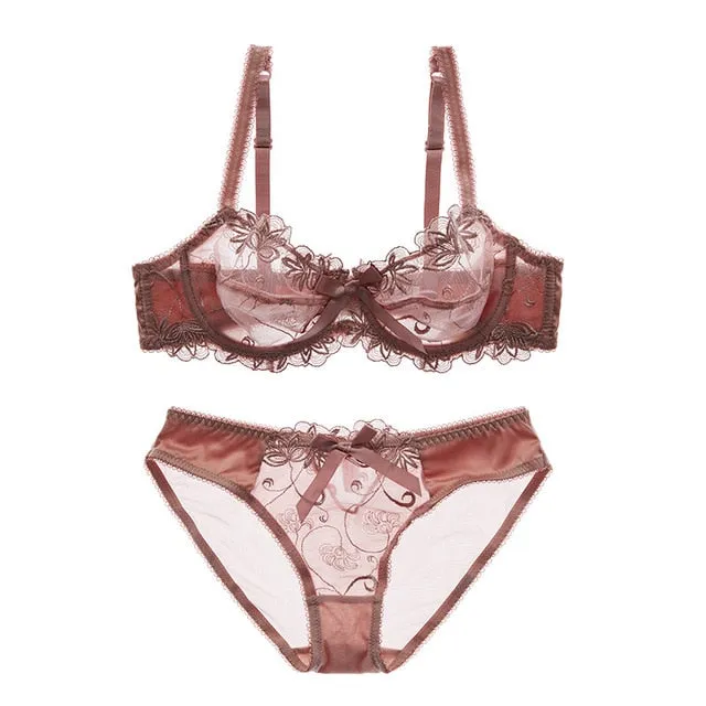 Ultra Thin Bra Set