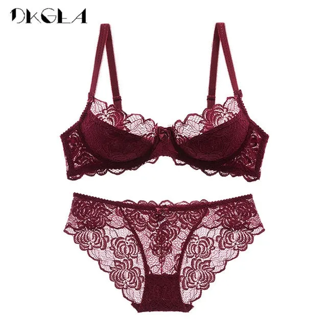 Ultra Thin Bra Set