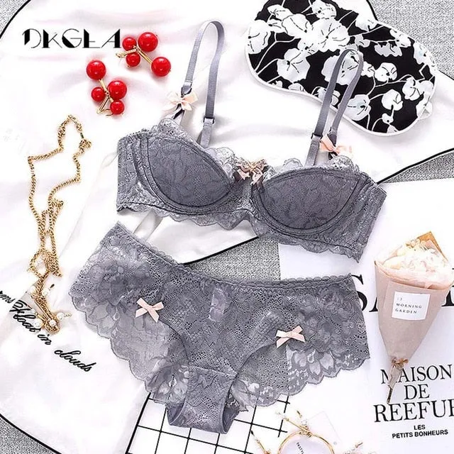 Ultra Thin Bra Set
