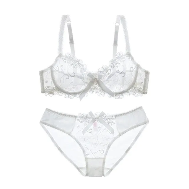 Ultra Thin Bra Set