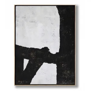 Vertical Minimalist Abstract Painting H102V